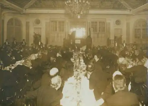 Foto Paris, Bankett im Carlton Hotel zu Ehren von Herrn Berard 31. 01. 1914