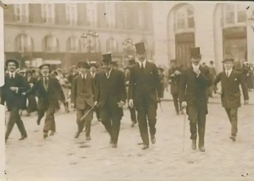 Foto Reise von König Konstantin III. von Griechenland nach Paris, 1913