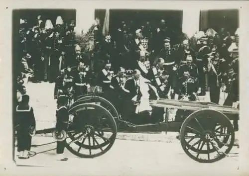 Foto Das Begräbnis des Königs von Griechenland, König Konstantin XII., 1913