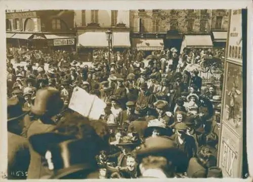 Foto Paris, Jennys Gartenarbeit 23.04.1911