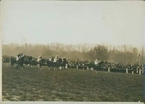 Foto Paris XVI Auteil, Pferderennen 1910