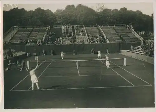 Foto Paris XVI, Stade Roland Garros, Tennis, Frankreich - England
