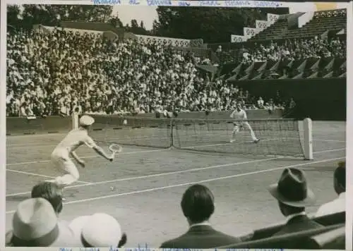 Foto Paris XVI, Stade Roland Garros, Tennis, Hopman - Henri Cochet