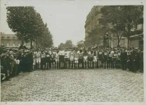 Foto Paris, La Tour de Paris Pedestre, Grande Rue, Depart, 1913