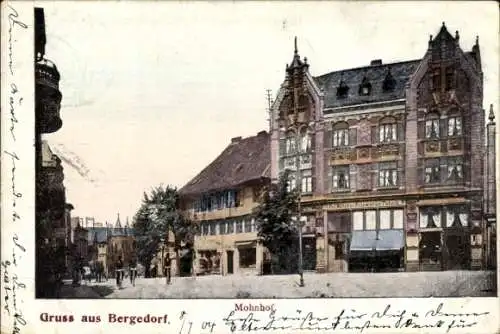 Ak Hamburg Bergedorf, Mohnhof