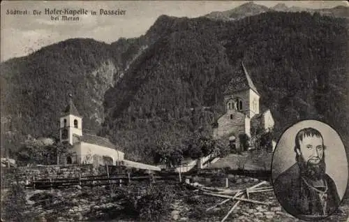 Ak Passeier Südtirol, Hofer-Kapelle