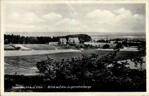 Ak Geesthacht an der Elbe, Panorama, Jugendherberge