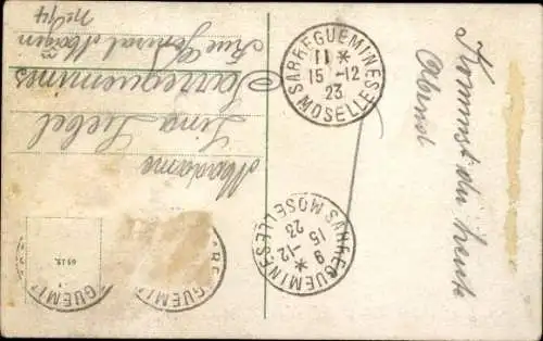 Ak Elsässer Trachten, Frau beim Spinnen, Spinnrad