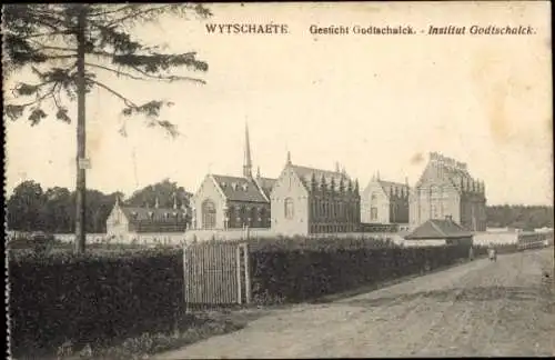 Ak Wytschaete Westflandern, Gesticht Godtschalck