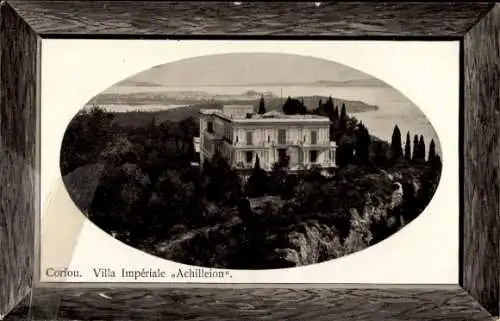 Passepartout Ak Korfu Griechenland, Villa Imperiale Achilleion