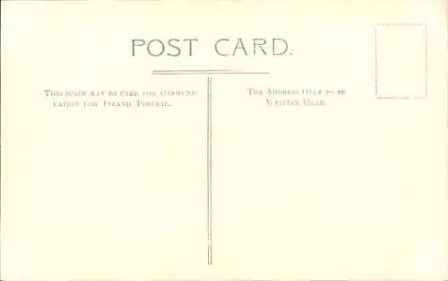 Ak London City England, Gesamtansicht, Denkmal