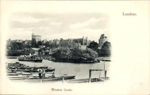 Ak London City England, Windsor Castle