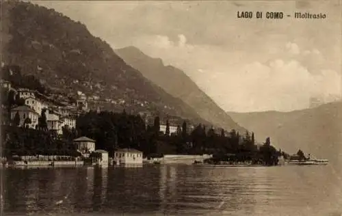 Ak Moltrasio Lago di Como Lombardia, Gesamtansicht