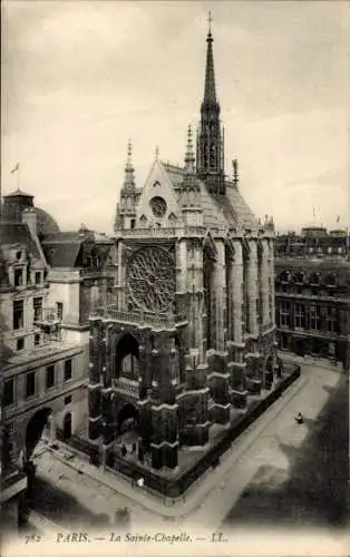 Ak Paris I Louvre, Sainte Chapelle