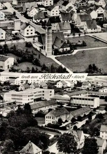 Ak Höchstadt an der Aisch, Teilansichten, Kirche