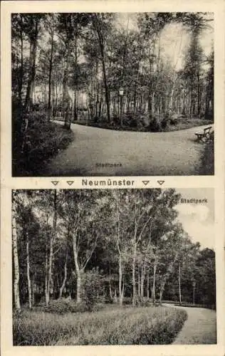 Ak Neumünster in Holstein, Stadtpark