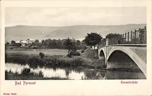 Ak Bad Pyrmont in Niedersachsen, Emmerbrücke