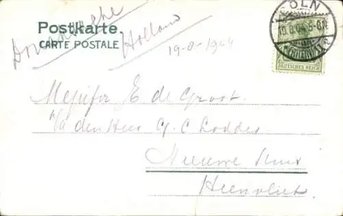 Ak Köln am Rhein, Kaiser Wilhelm-Denkmal