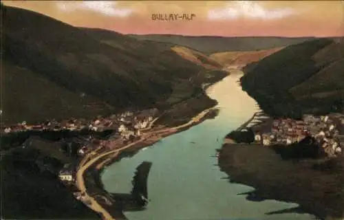 Ak Bullay an der Mosel, Alf, Moseltal