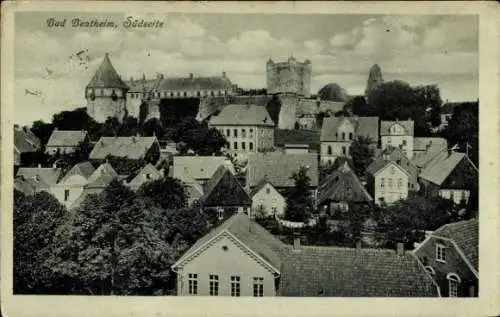 Ak Bad Bentheim in Niedersachsen, Teilansicht, Südseite