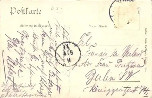 Ak Colditz, Partie am Schloss an der Zwickauer Mulde, Häuserreihe