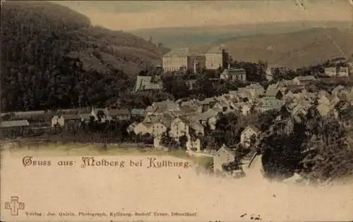 Ak Malberg in der Eifel, Totalansicht, Kyllburg