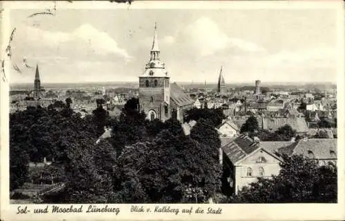 Ak Lüneburg in Niedersachsen, Blick vom Kalkberg