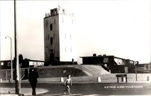 Ak Katwijk aan Zee Südholland Niederlande, Leuchtturm