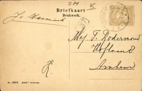 Ak Hoek van Holland Rotterdam Südholland Niederlande, Leuchtturm