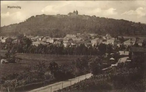 Ak Montmédy Lothringen Meuse, Gesamtansicht