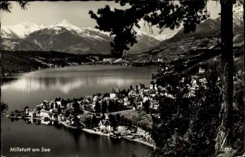 Ak Millstatt am See Kärnten, Panorama, Berge