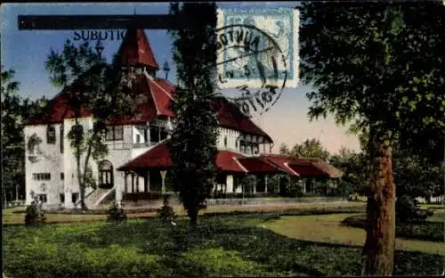 Ak Szabadka Subotica Serbien, Gasthaus