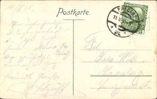 Ak Bregenz am Bodensee Vorarlberg, Panorama