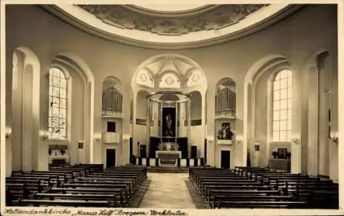 Ak Bregenz am Bodensee Vorarlberg, Kloster, Heldendankkirche Maria Hilf