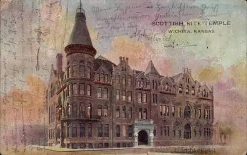 Ak Wichita Kansas USA, Scottish Rite Temple