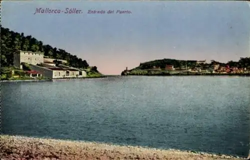 Ak Soller Mallorca Balearische Inseln, Hafeneinfahrt