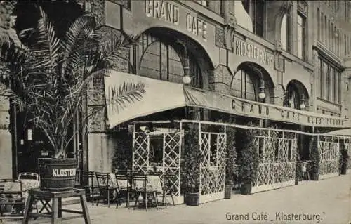 Ak Hamburg Mitte Altstadt, Grand Café Klosterburg