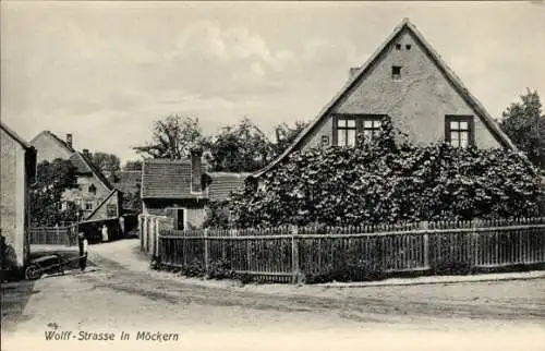 Ak Möckern Leipzig in Sachsen, Wolff-Straße