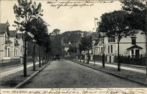 Ak Hamburg Wandsbek, Partie auf der Wilhelmstraße, Wohnhäuser