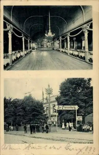 Ak Hamburg Eimsbüttel, Zur Franzenburg, Inh. Theodor Spalding