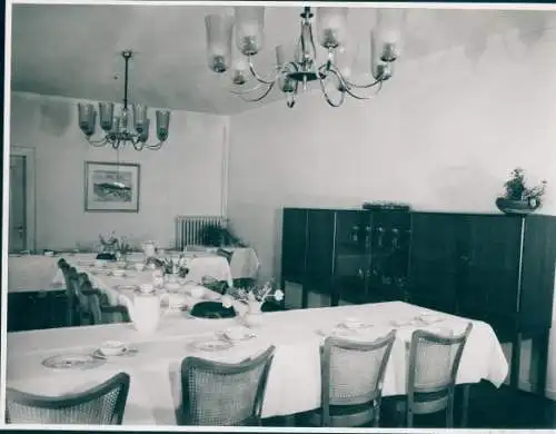 Foto Hamburg, Fotograf Hans Ernst Müller, Shell Hamburg, Außenansicht, Innenansicht