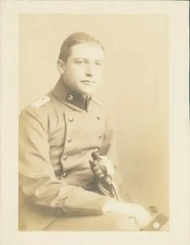 Foto Deutscher Soldat in Uniform, Portrait