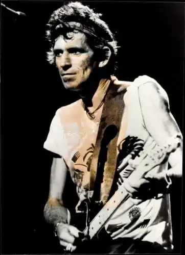 Foto Keith Richards, Rolling Stones, Hail, Hail Rock'n'Roll, Geburtstagskonzert Chuck Berry