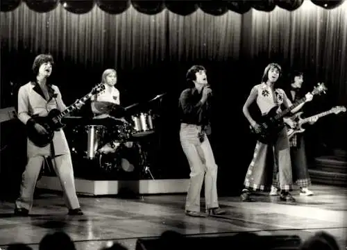 Foto Bay City Rollers, Auftritt 1977