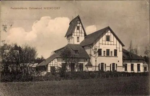 Ak Niendorf Timmendorfer Strand, Ferienkolonie