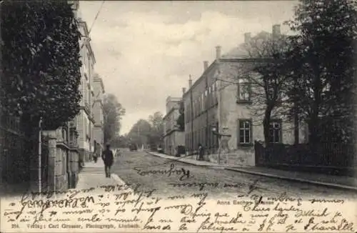 Ak Limbach Oberfrohna in Sachsen, Anna Esche Straße