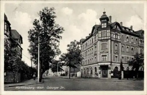 Ak Markkleeberg in Sachsen, Coburger Straße