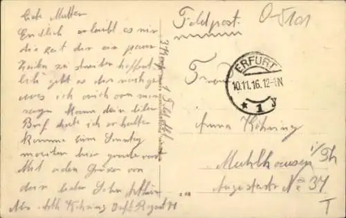 Ak Windischholzhausen Erfurt in Thüringen, Totale, Gasthof zur Linde