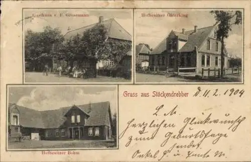 Ak Stöckendrebber Neustadt am Rübenberge, Hofbesitzer Öhlerking, Gasthaus