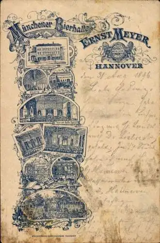 Litho Hannover in Niedersachsen, Münchener Bierhalle